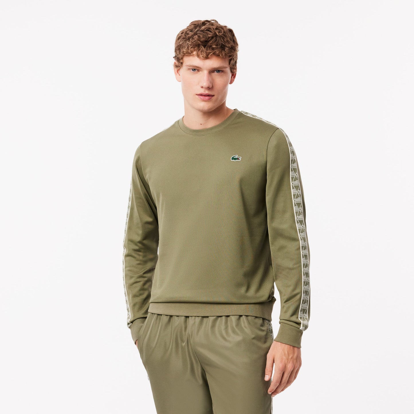 Jacquard Interlock Tennis Sweatshirt - SH2645