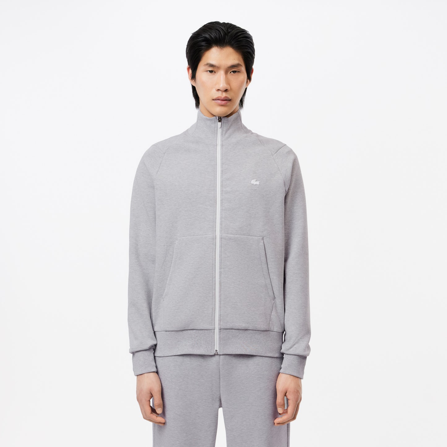 High Neck Zip- Up Sweatshirt - SH2702