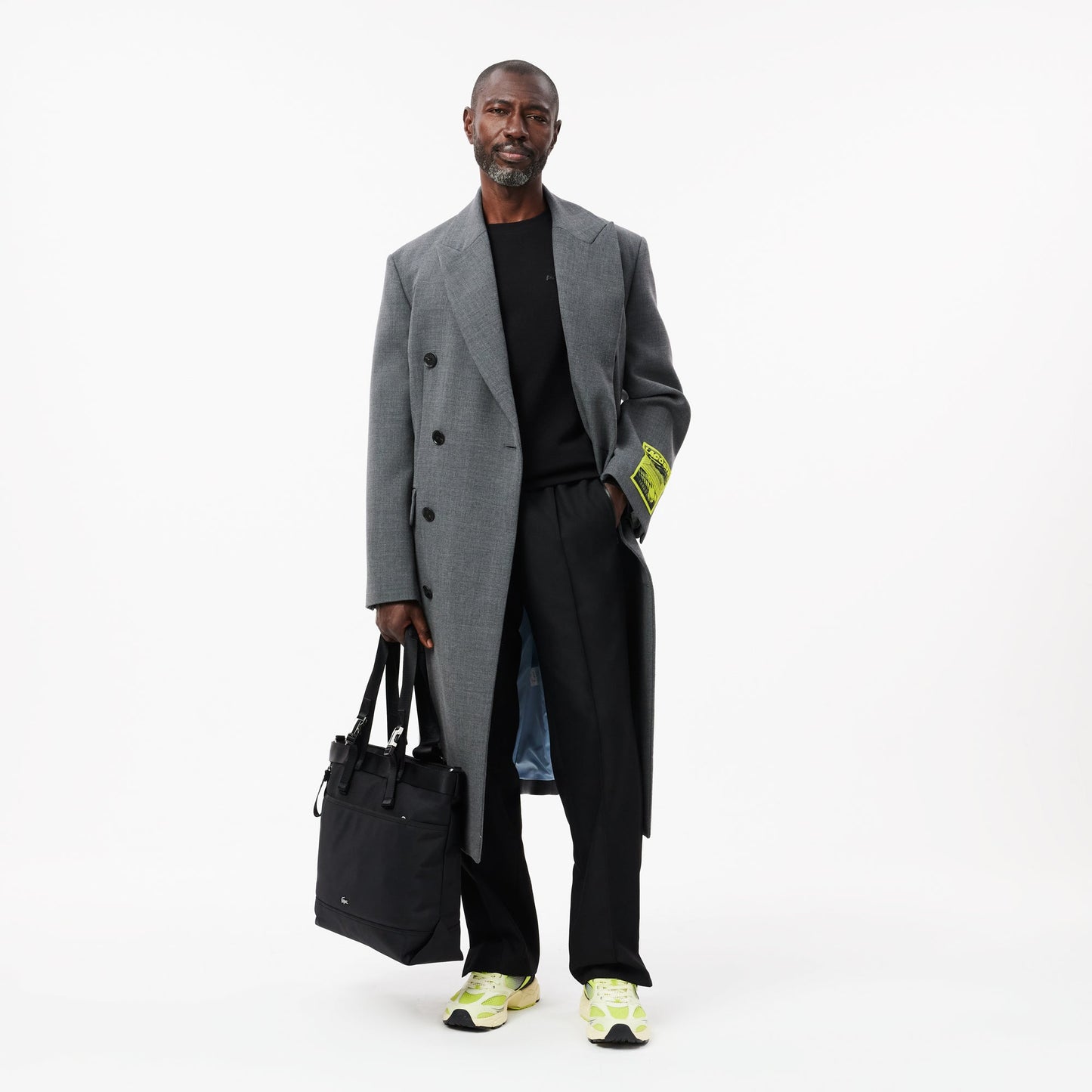 Pique Badge Accent Sweatshirt-SH2858