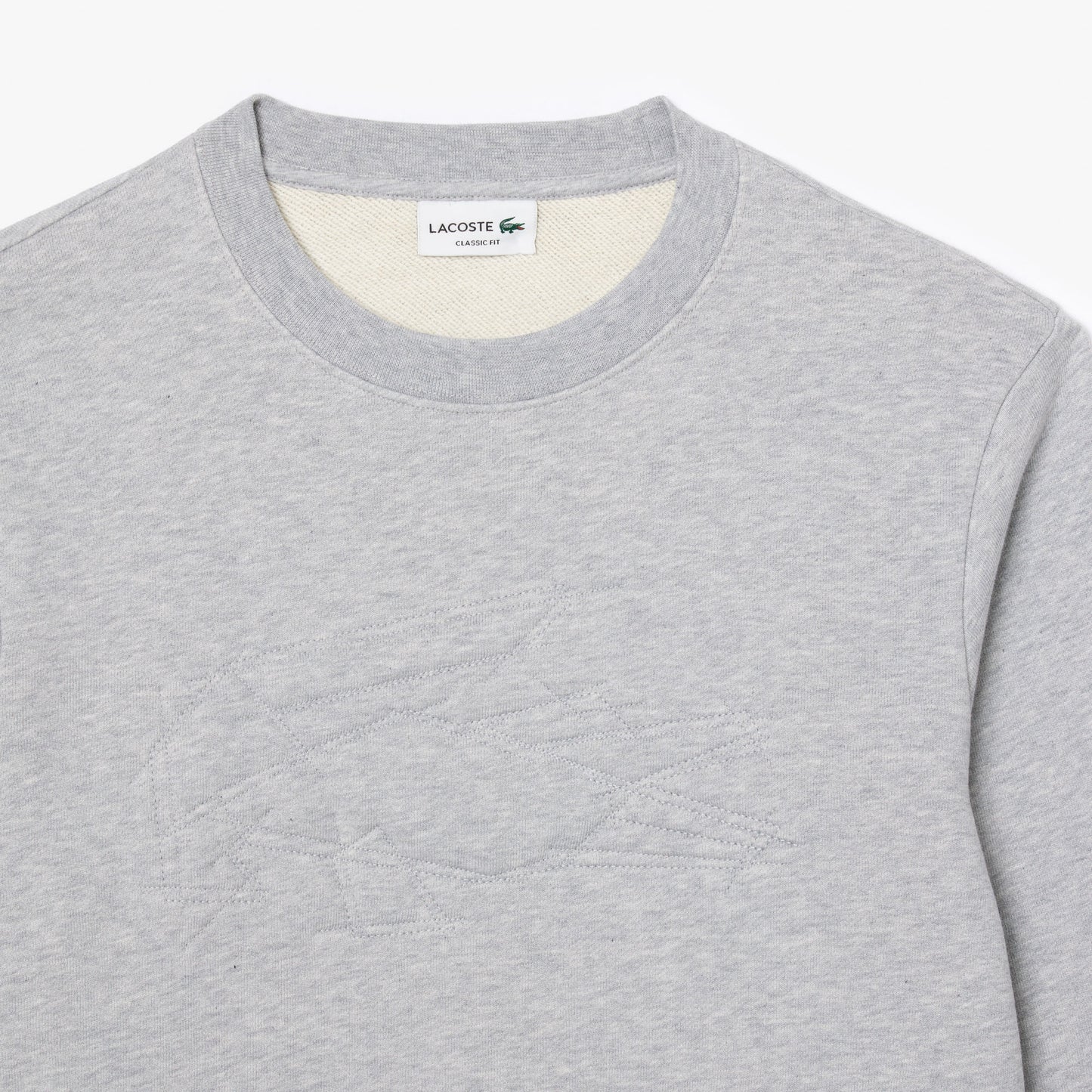 Fleece Embroidered Crocodile Sweatshirt-SH3595