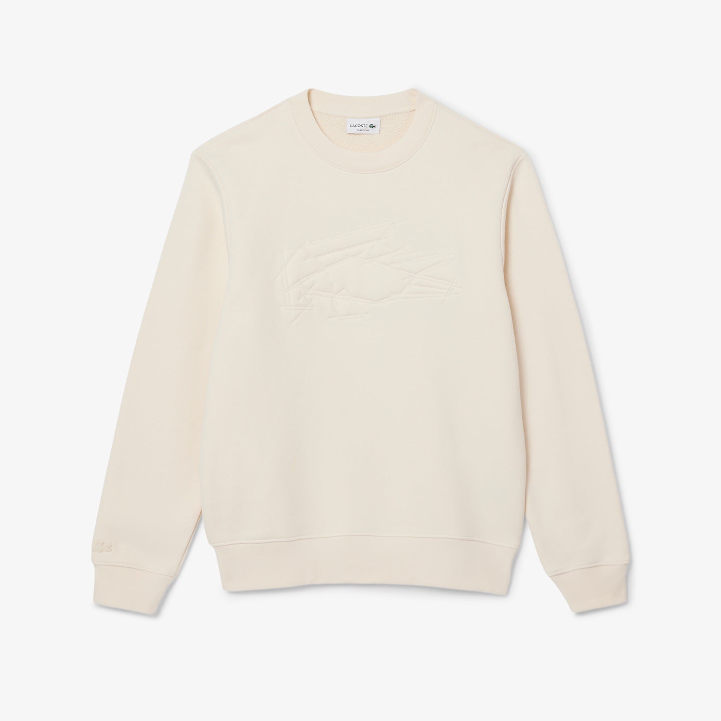 Fleece Embroidered Crocodile Sweatshirt-SH3595