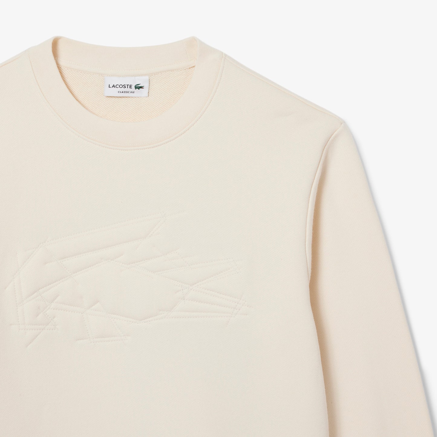 Fleece Embroidered Crocodile Sweatshirt-SH3595