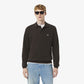 Ribbed Cotton Polo Collar Sweatshirt - SH5781