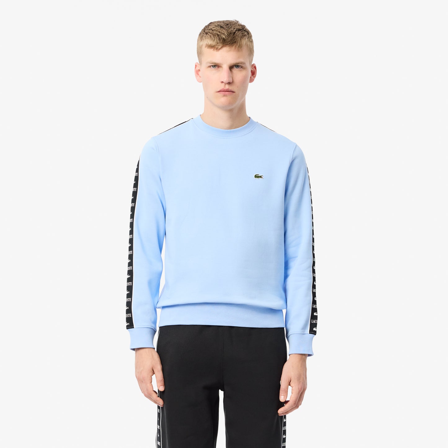 Logo Strip Crew Neck Sweatshirt - SH7492