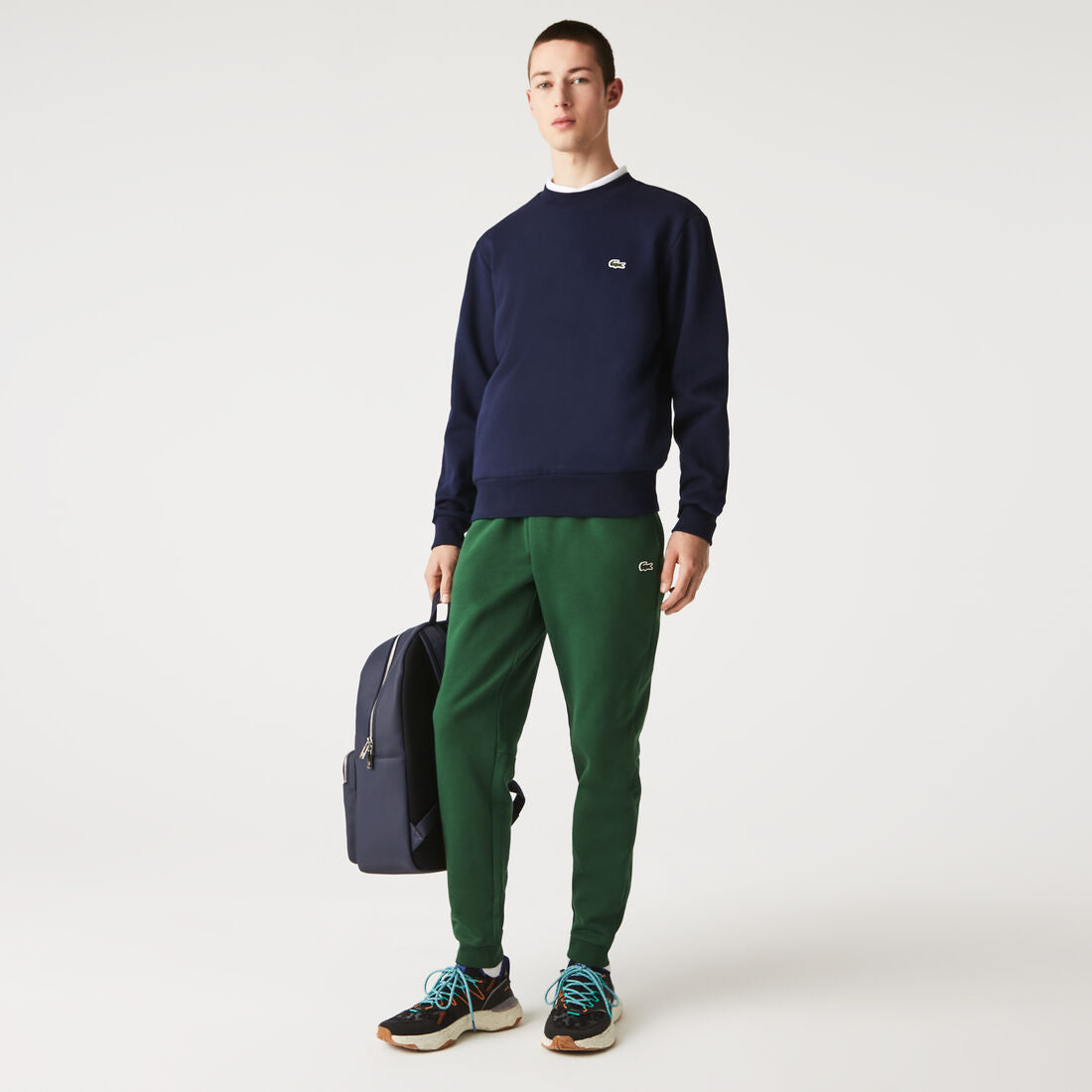 Fleece Crew Neck Sweatshirt-SH9608