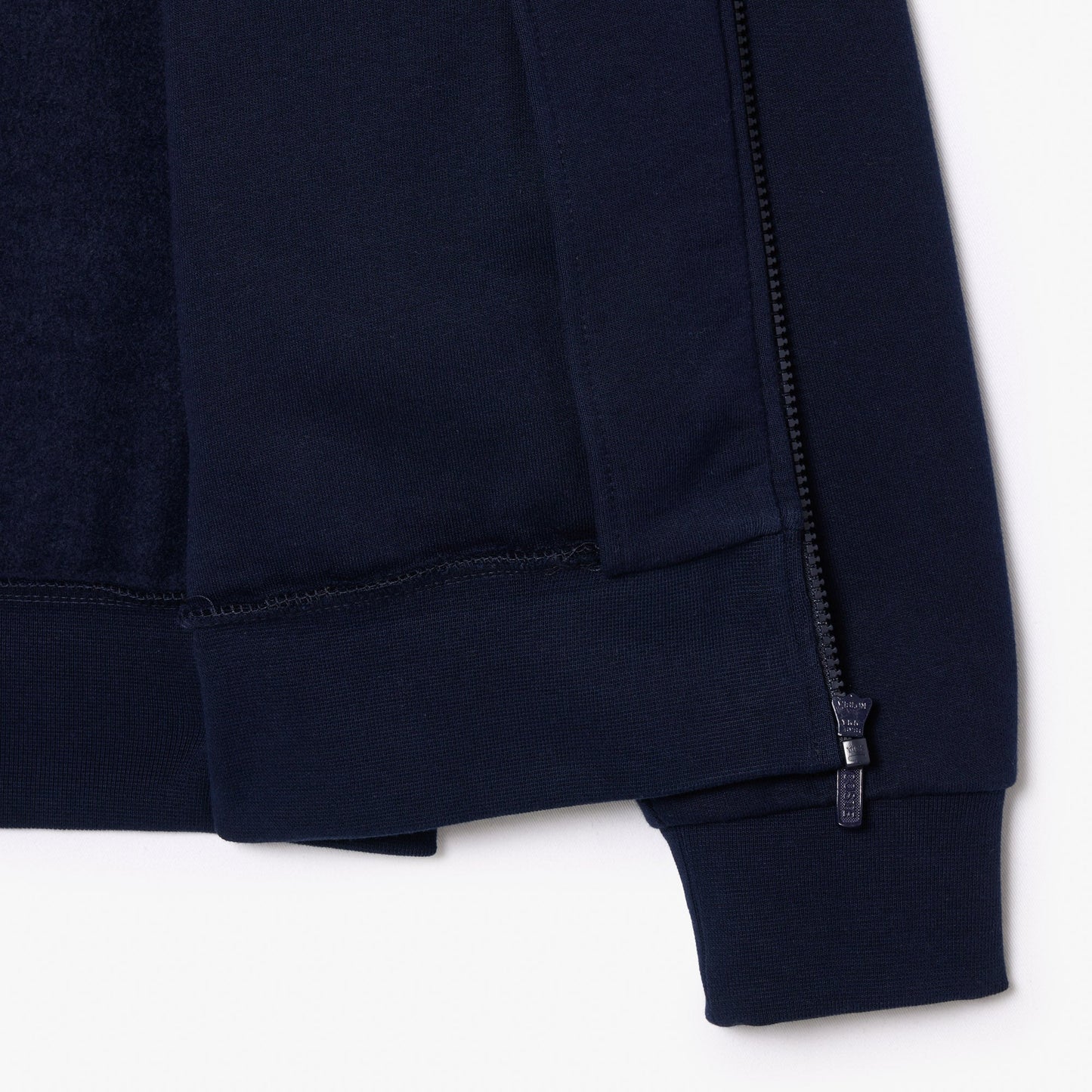 Zip-Up High Neck Fleece Sweatshirt-SH9622