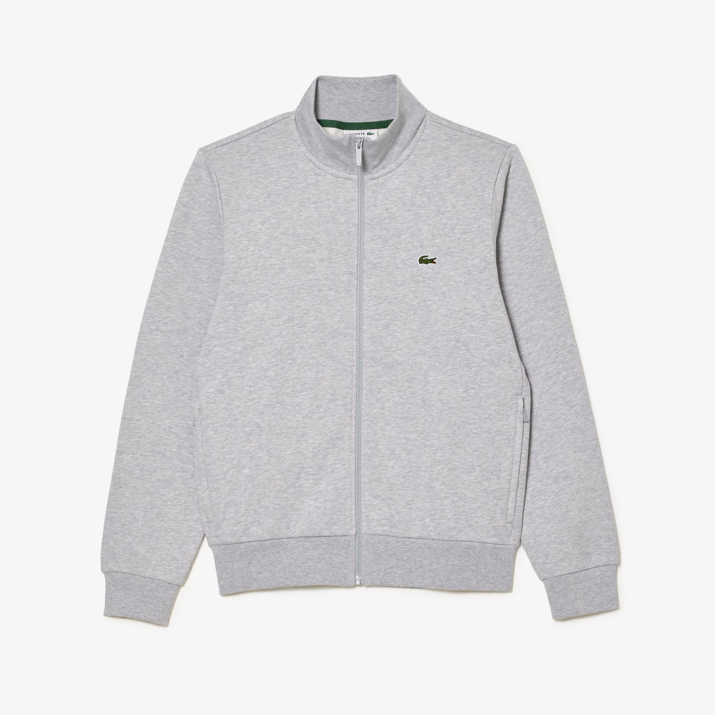 Zip-Up High Neck Fleece Sweatshirt-SH9622
