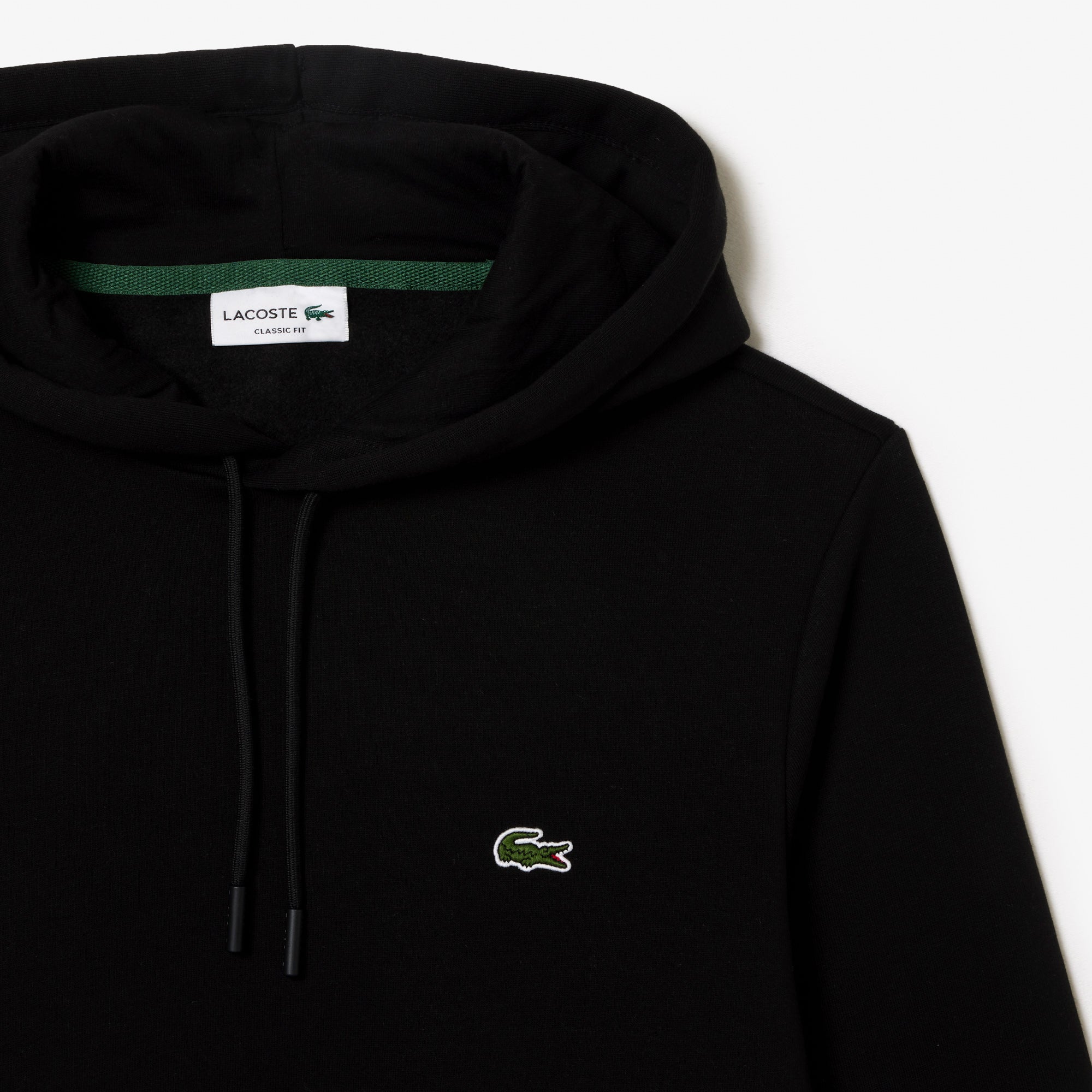 Lacoste on sale hooded shirt