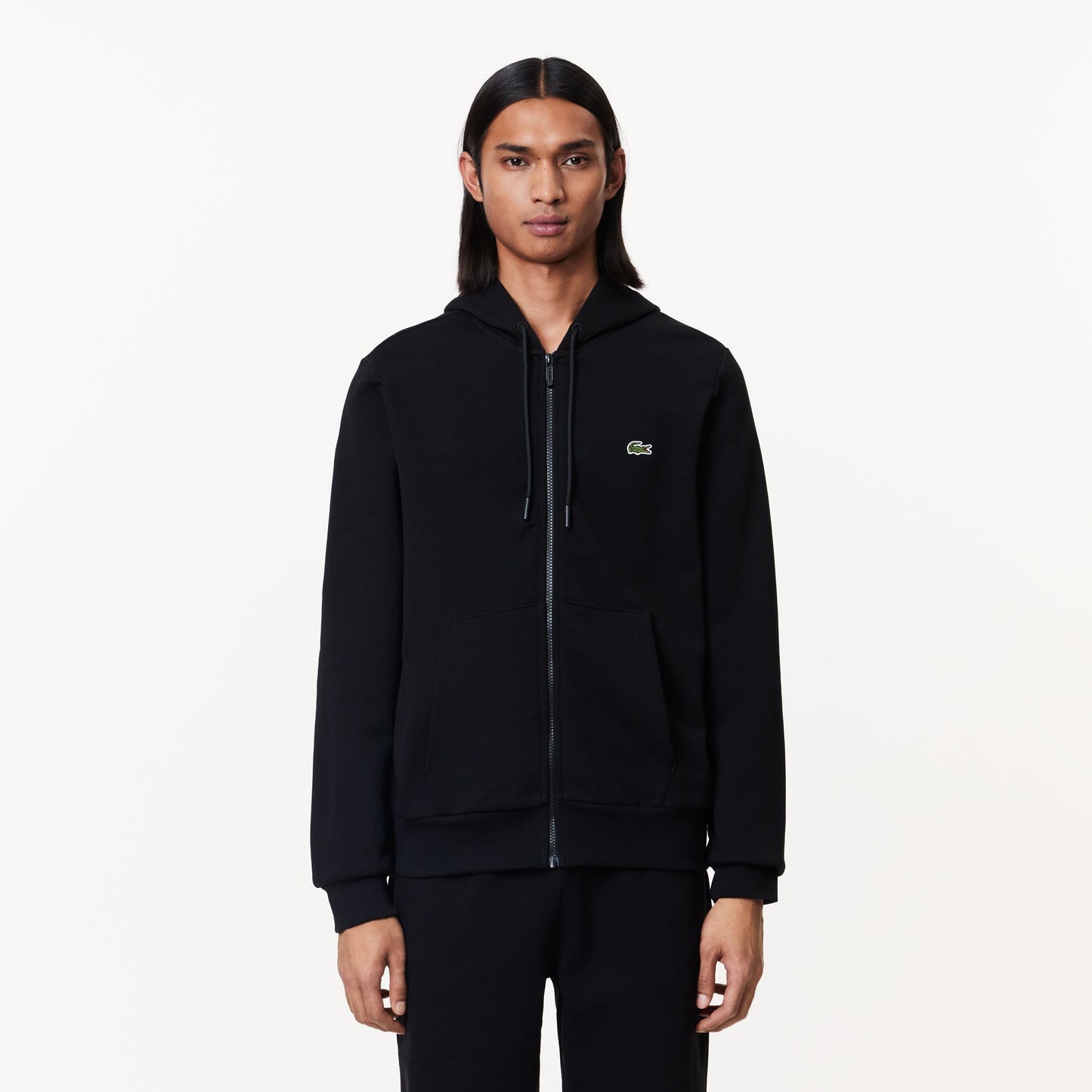 Zip-Up Fleece Hoodie-SH9626