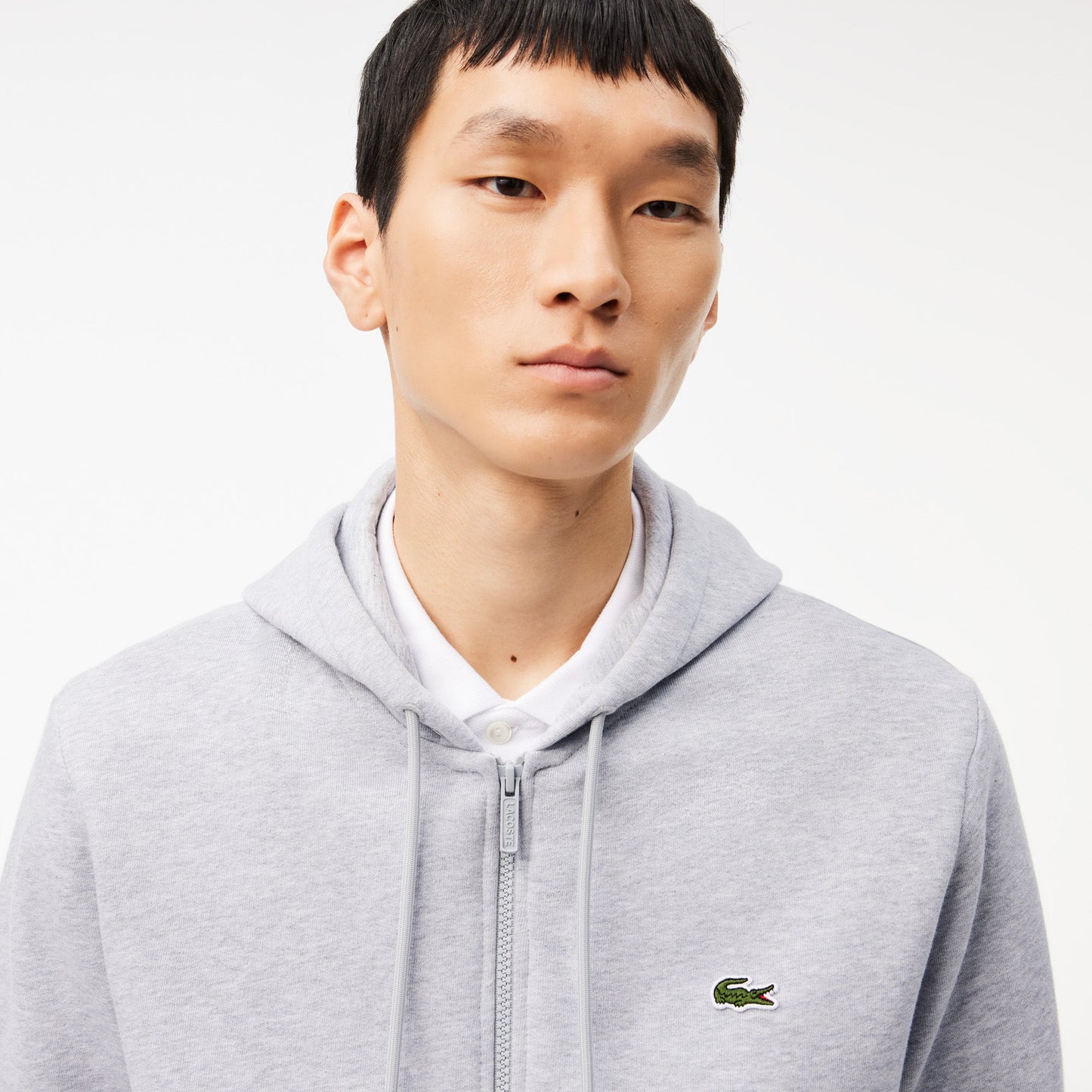 Zip-Up Fleece Hoodie-SH9626