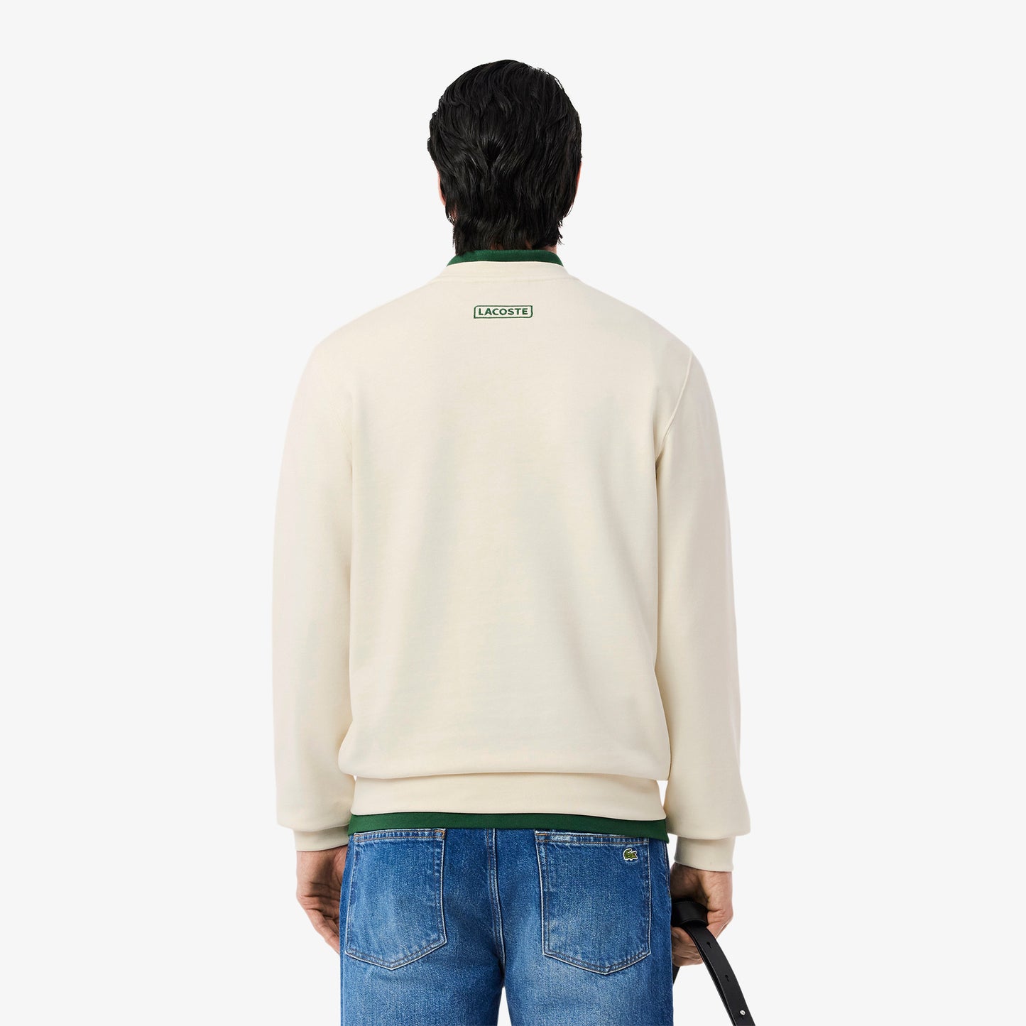 Tennis Print Fleece Sweatshirt-SH9691
