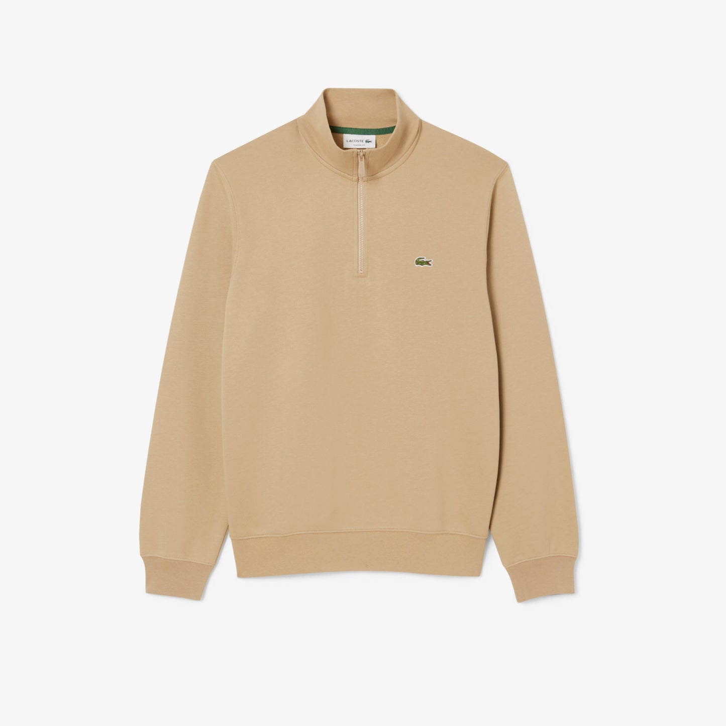 High Neck Zipped Fleece Sweatshirt - SH9774