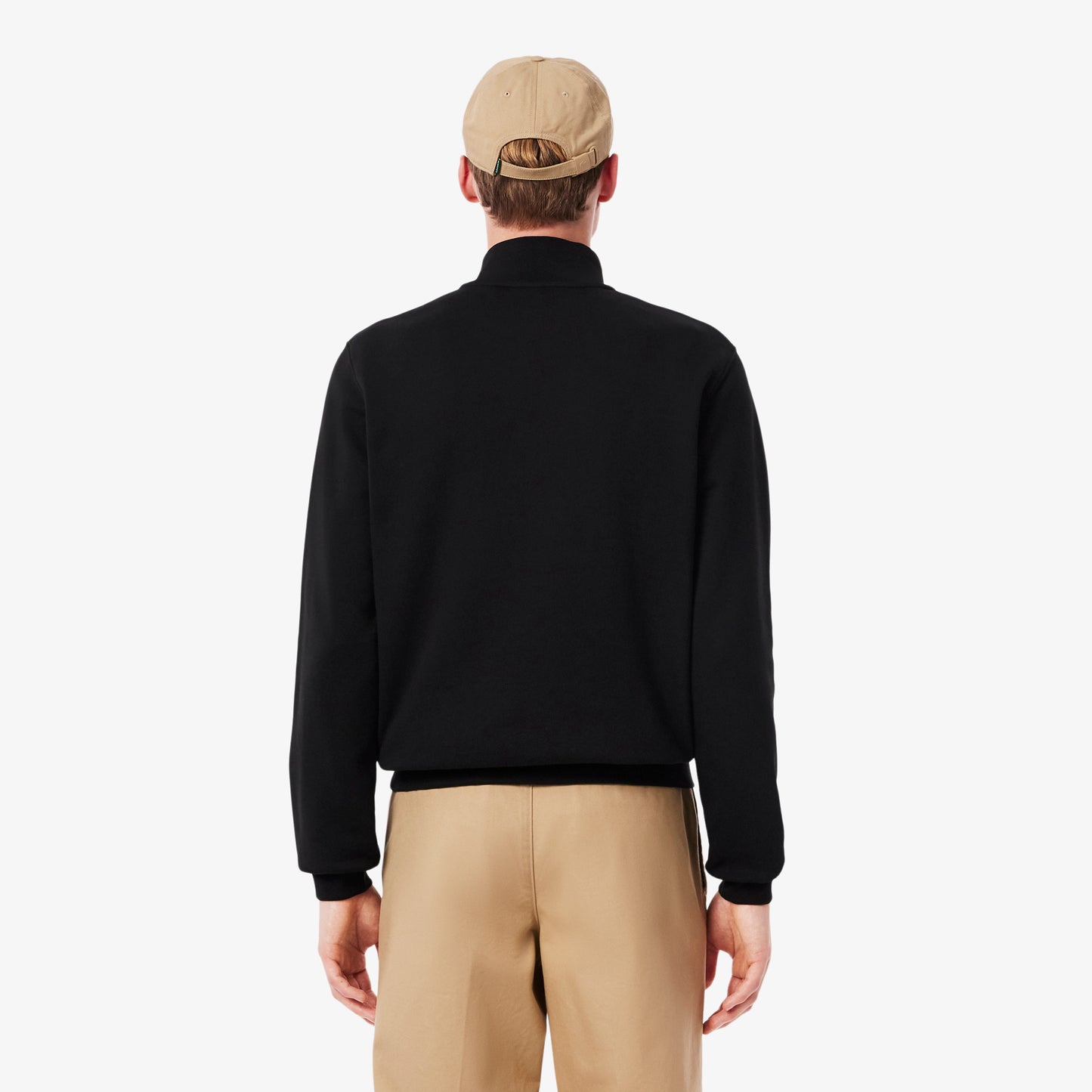 High Neck Zipped Fleece Sweatshirt - SH9774
