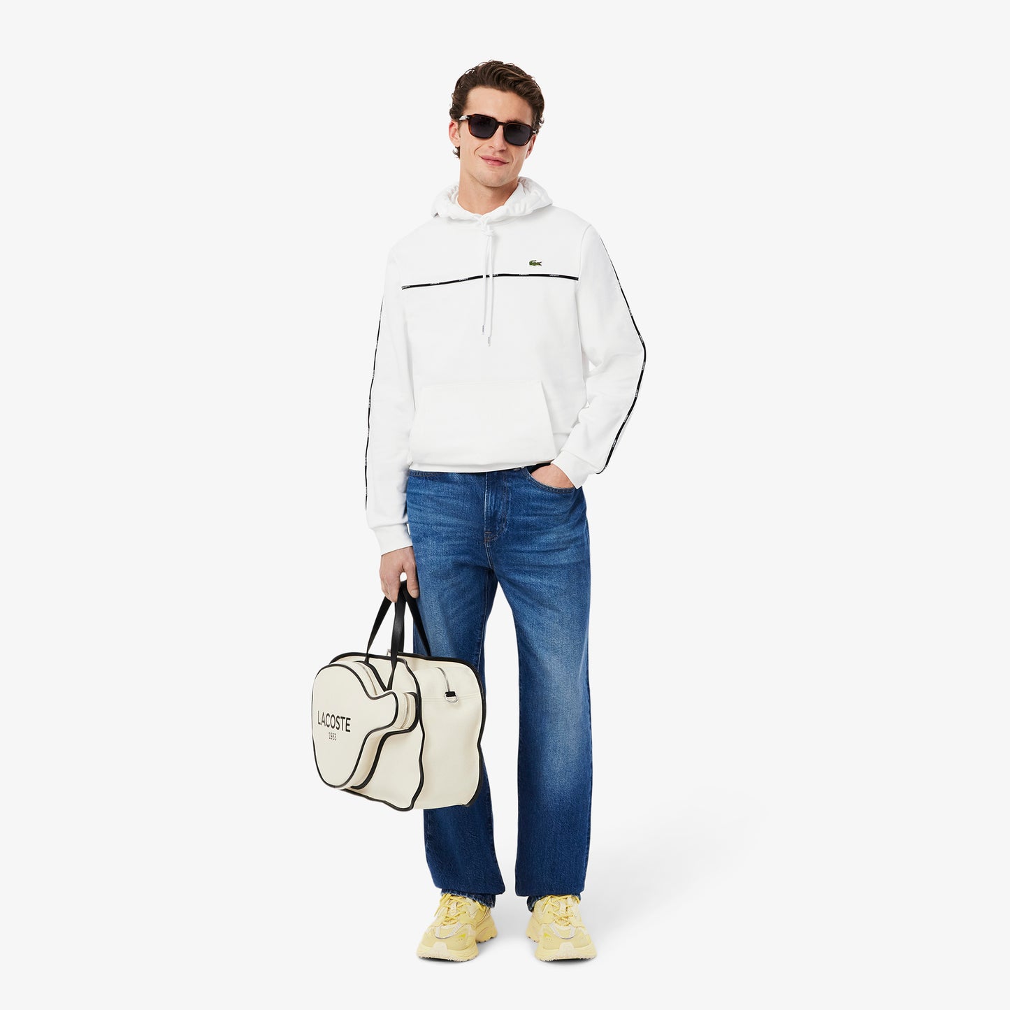 Classic Fit Logo Stripe Sweatshirt-SH9808