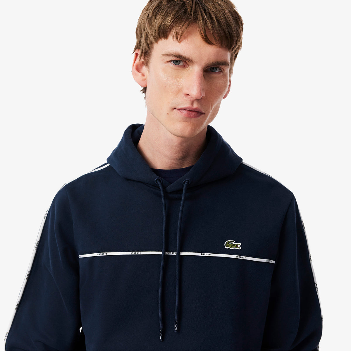Classic Fit Logo Stripe Sweatshirt-SH9808
