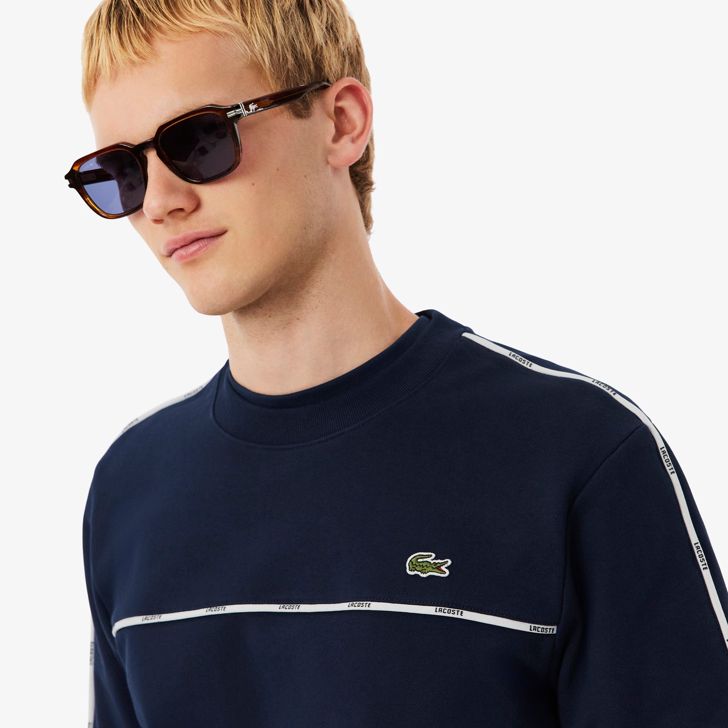 Logo Trim Fleece Sweatshirt - SH9818