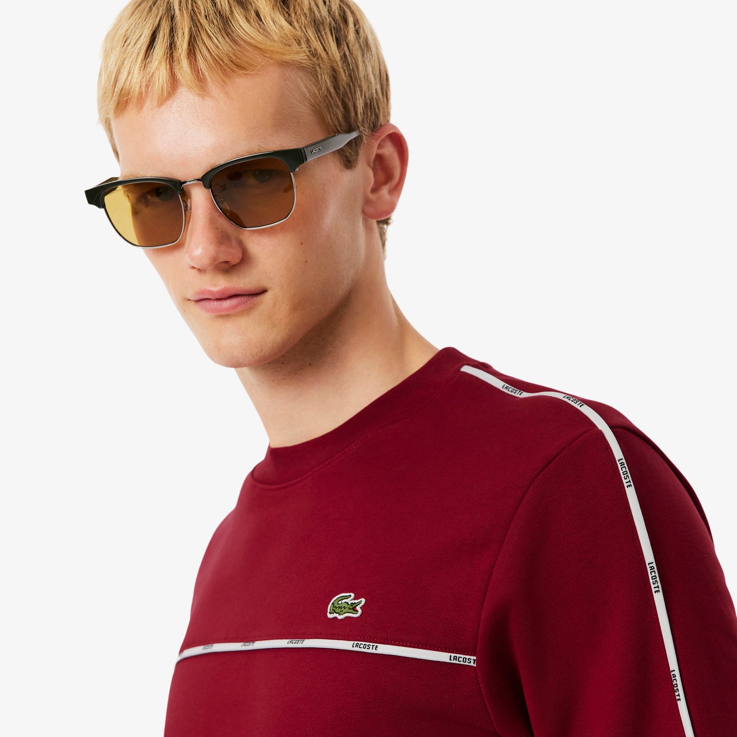 Logo Trim Fleece Sweatshirt - SH9818