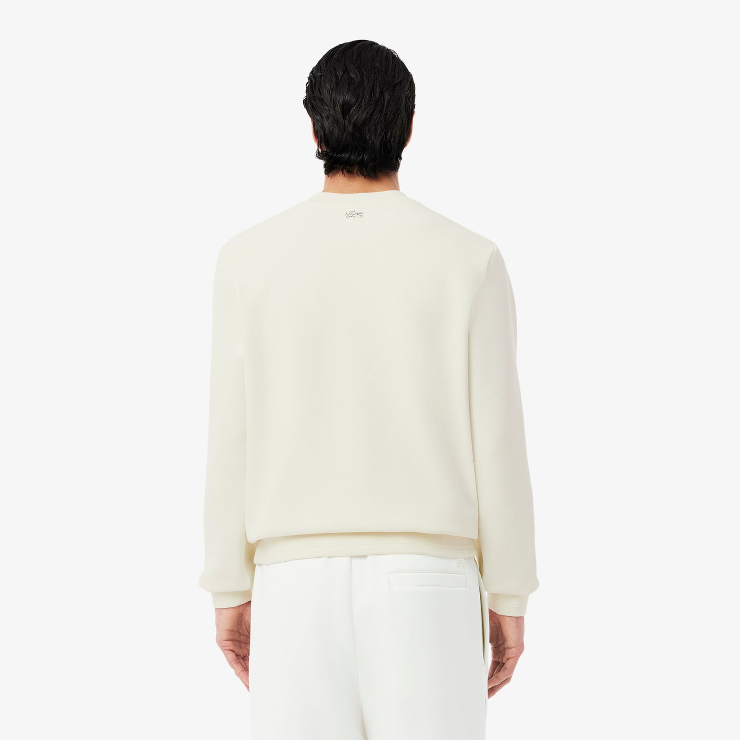 Embossed Logo Pique Sweatshirt-SH9959