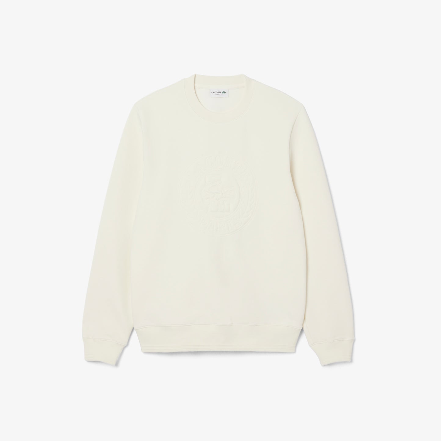 Embossed Logo Pique Sweatshirt-SH9959