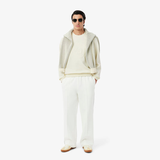 Embossed Logo Pique Sweatshirt-SH9959