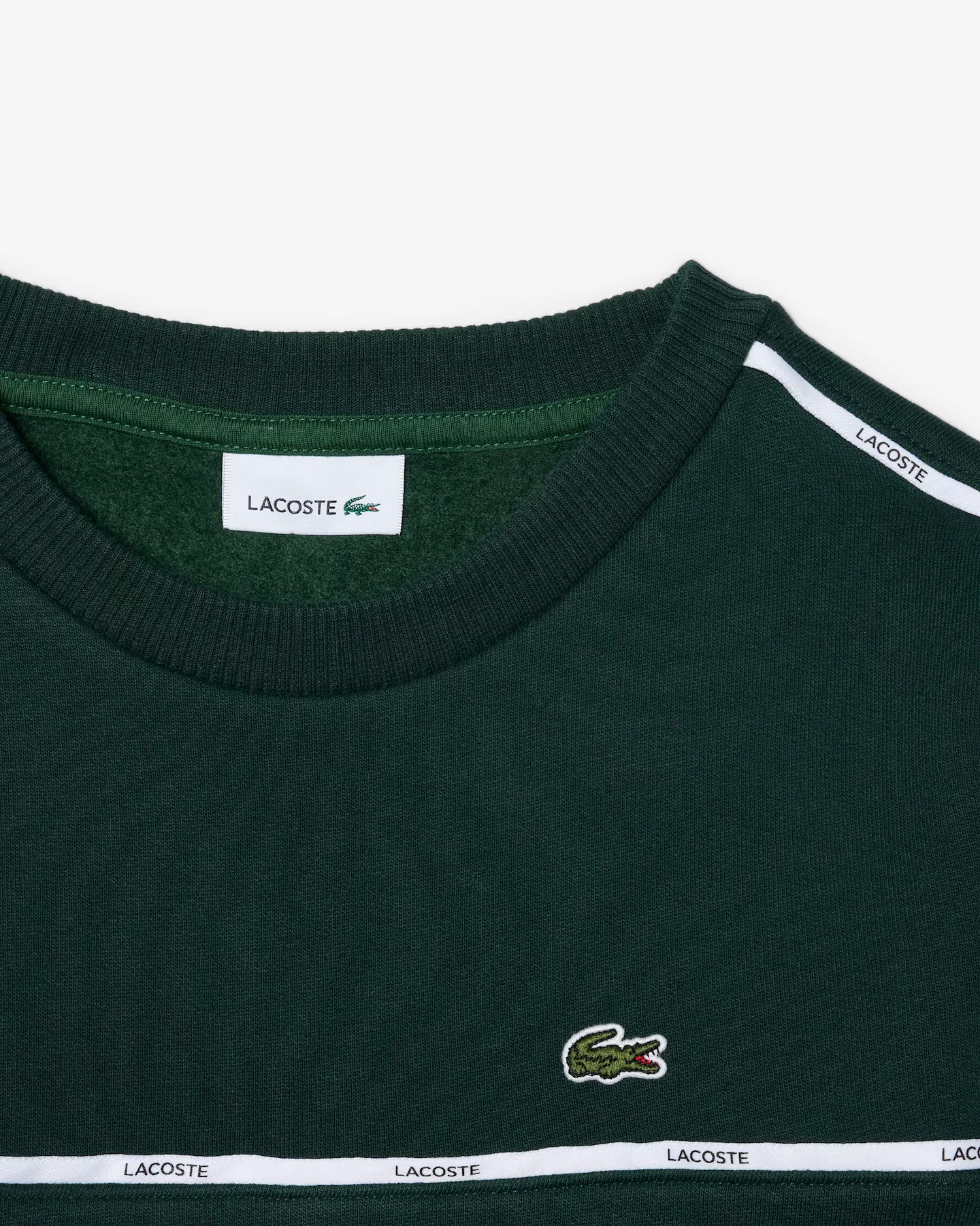 Logo Stripe Fleece Sweatshirt-SJ0928