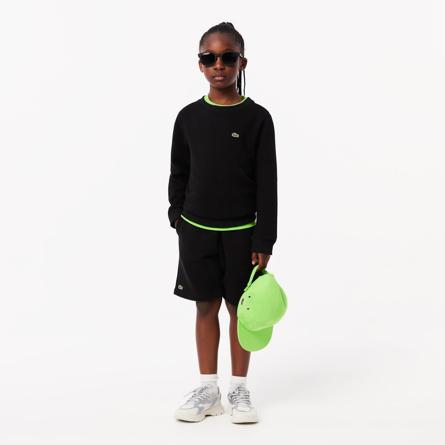 Fleece Crew Neck Sweatshirt-SJ5284