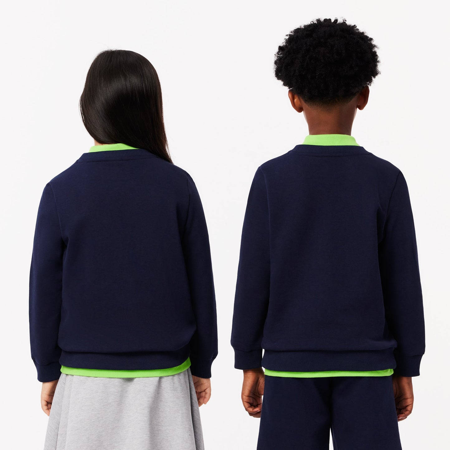 Fleece Crew Neck Sweatshirt-SJ5284