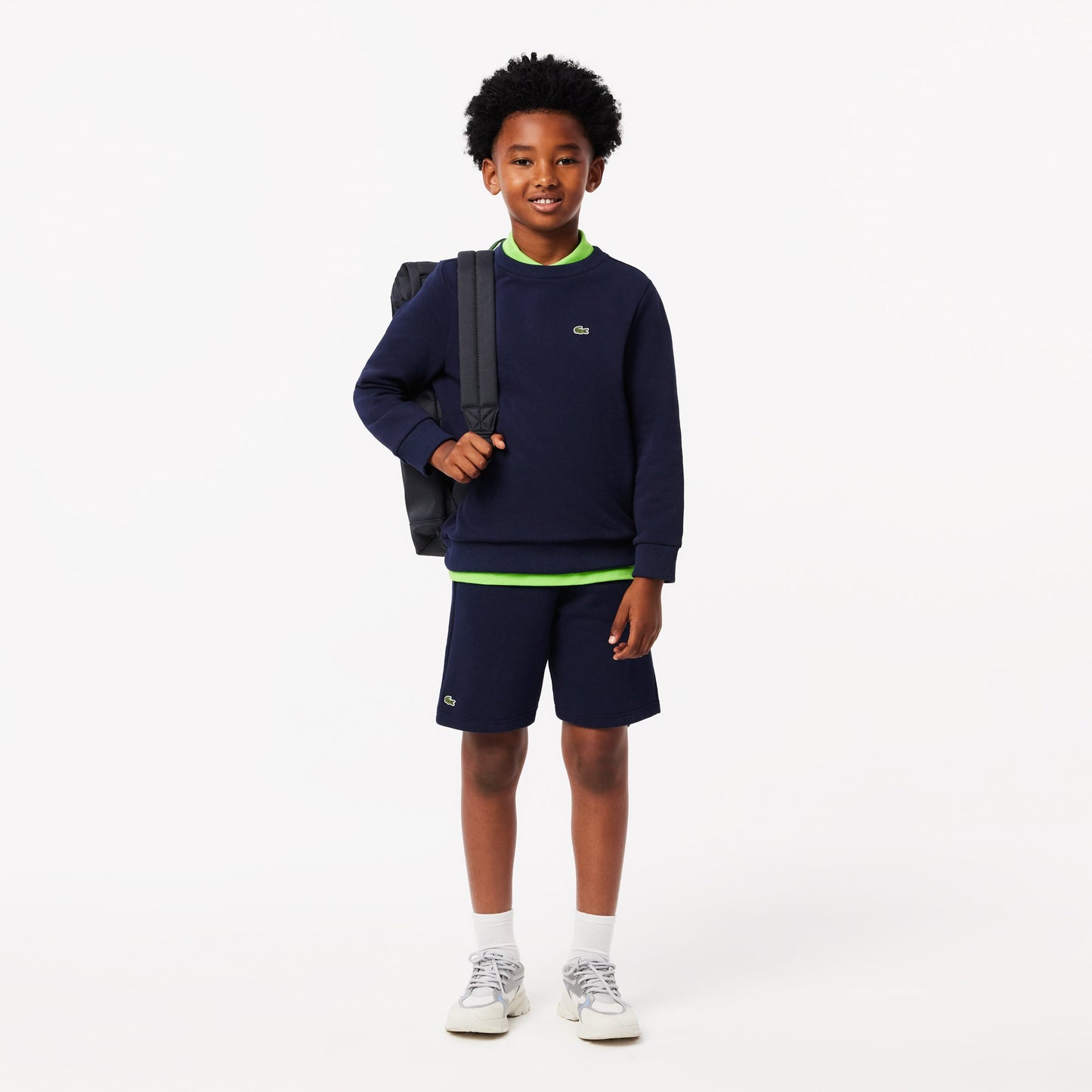Fleece Crew Neck Sweatshirt-SJ5284