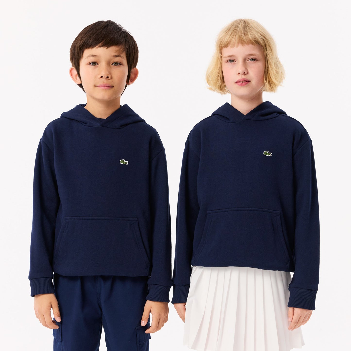 Kangaroo Pocket Fleece Hoodie-SJ5292