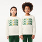Fleece Crew Neck Print Sweatshirt-SJ7354