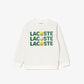 Fleece Crew Neck Print Sweatshirt-SJ7354