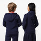 Kids' Lacoste Kangaroo Pocket Hooded Zippered Sweatshirt - SJ9723