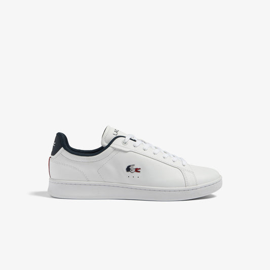 Men's Lacoste Carnaby Pro Leather Tricolour Trainers - 45SMA0114