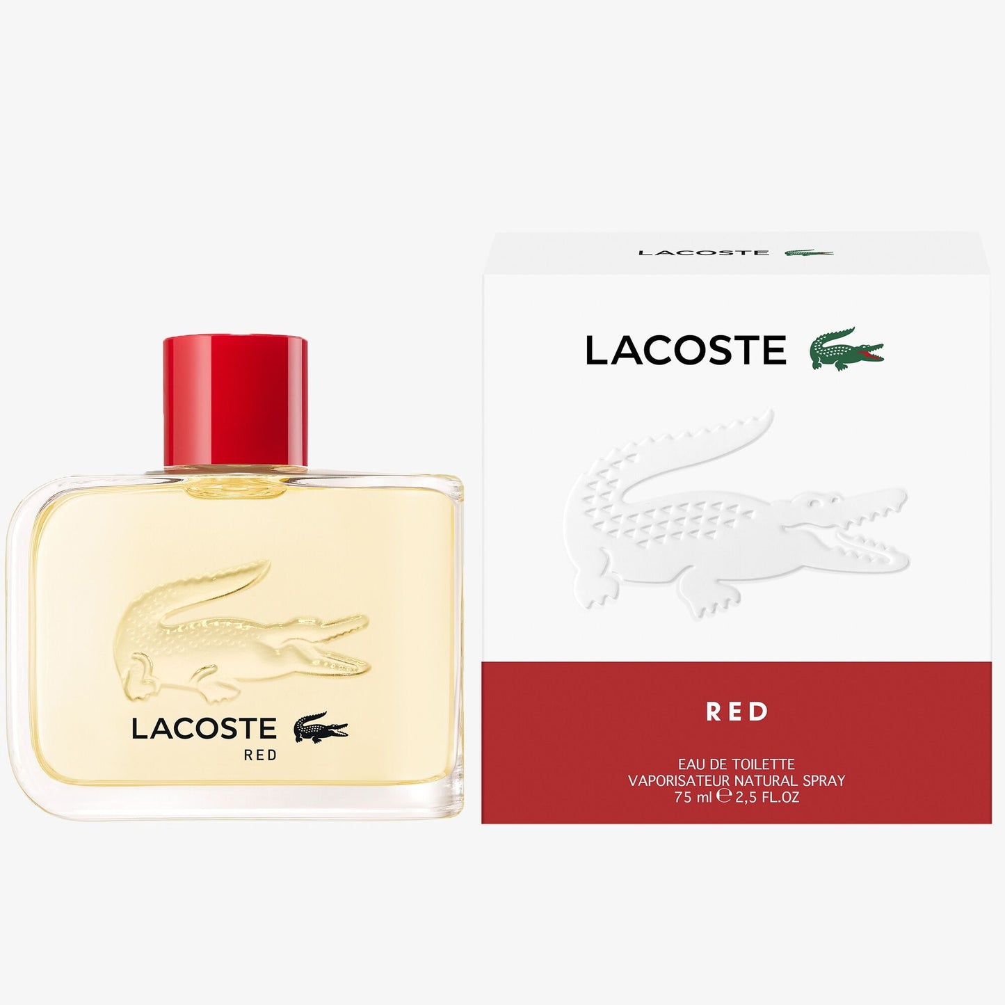 LACOSTE RED EDT SPRAY 125ML