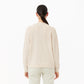 Relaxed Fit Carded Wool Moss Stitch Sweater - AF9551