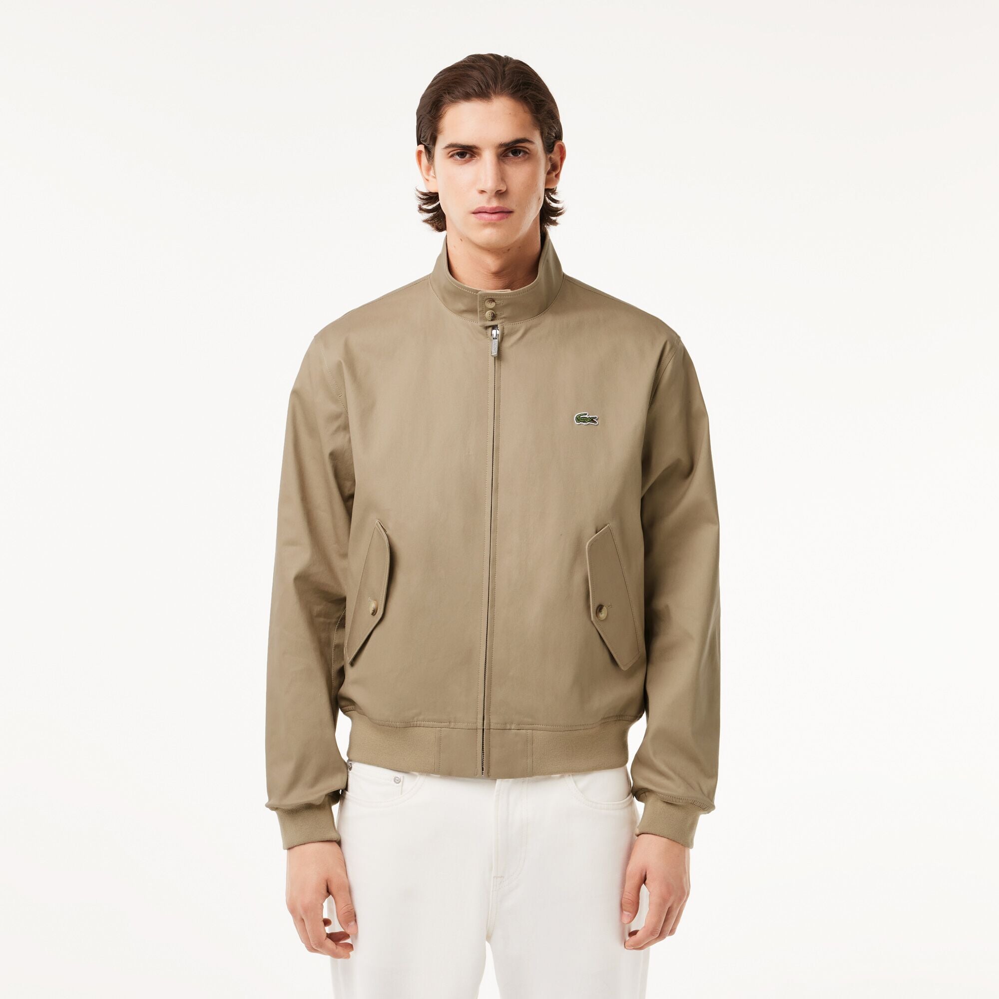 Buy Showerproof Cotton Twill Harrington Jacket - Bh7186 Online