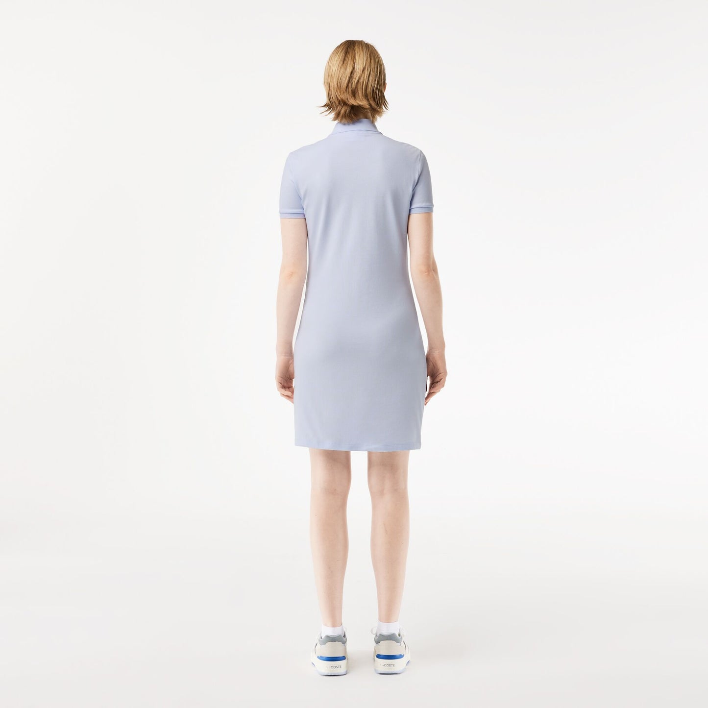Women's Stretch Cotton Pique Polo Dress - EF5473