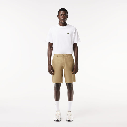 Cotton Gabardine Chino Bermuda Shorts Fh8140 Cb8