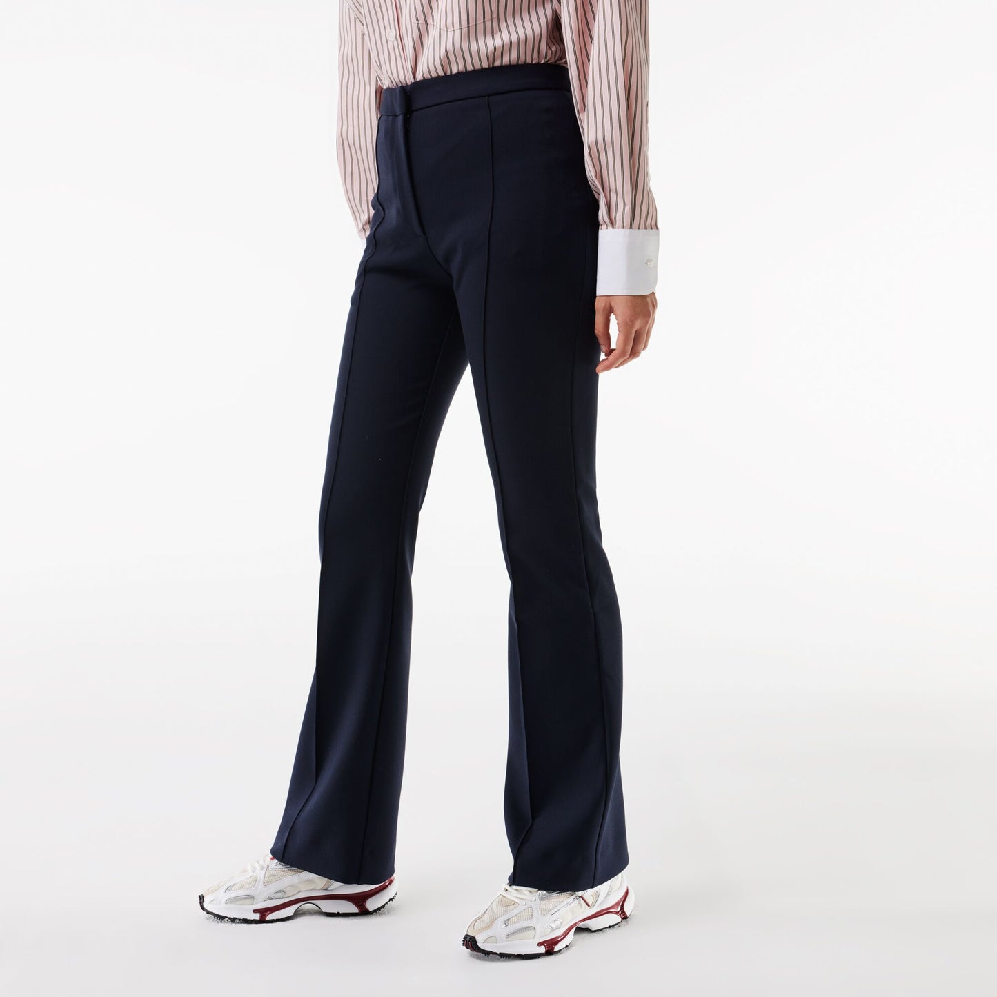 High waist, Flared Cut Dress Pants - HF0786