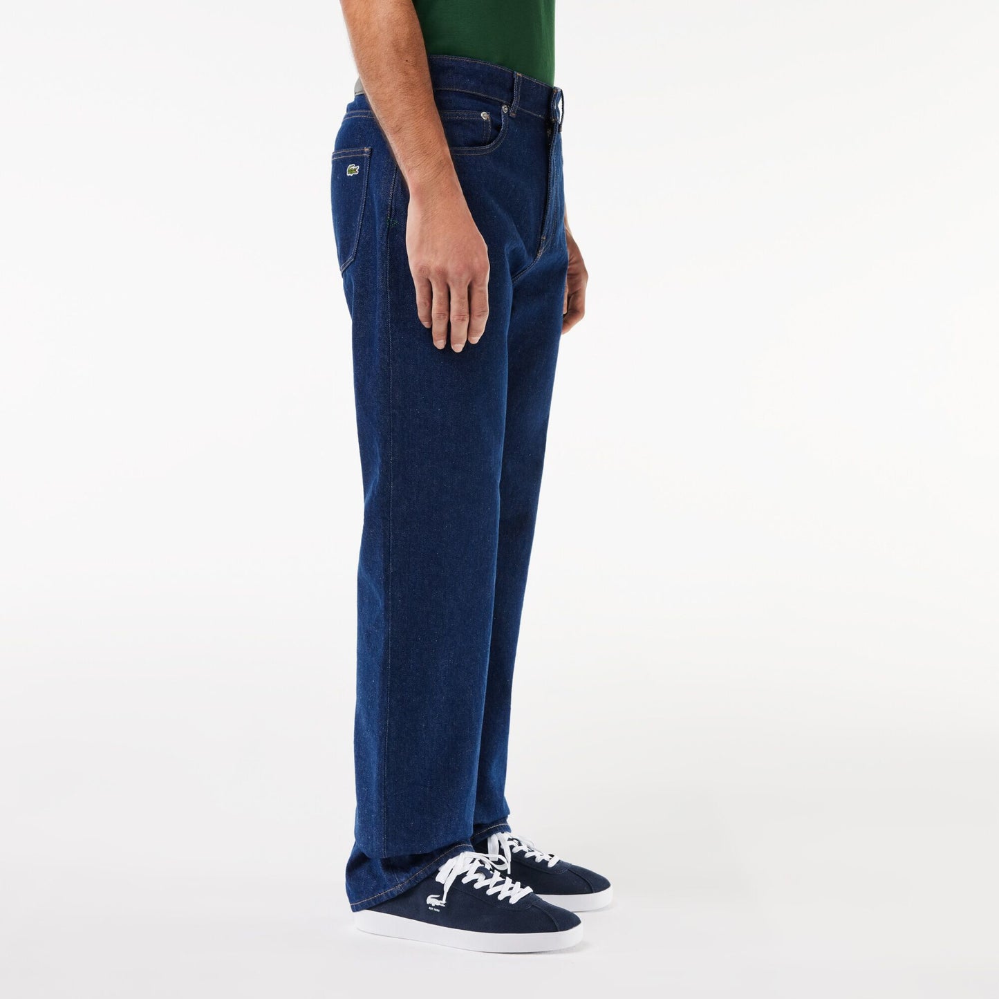 5 Pocket Straight Cut Indigo Jeans-HH2321
