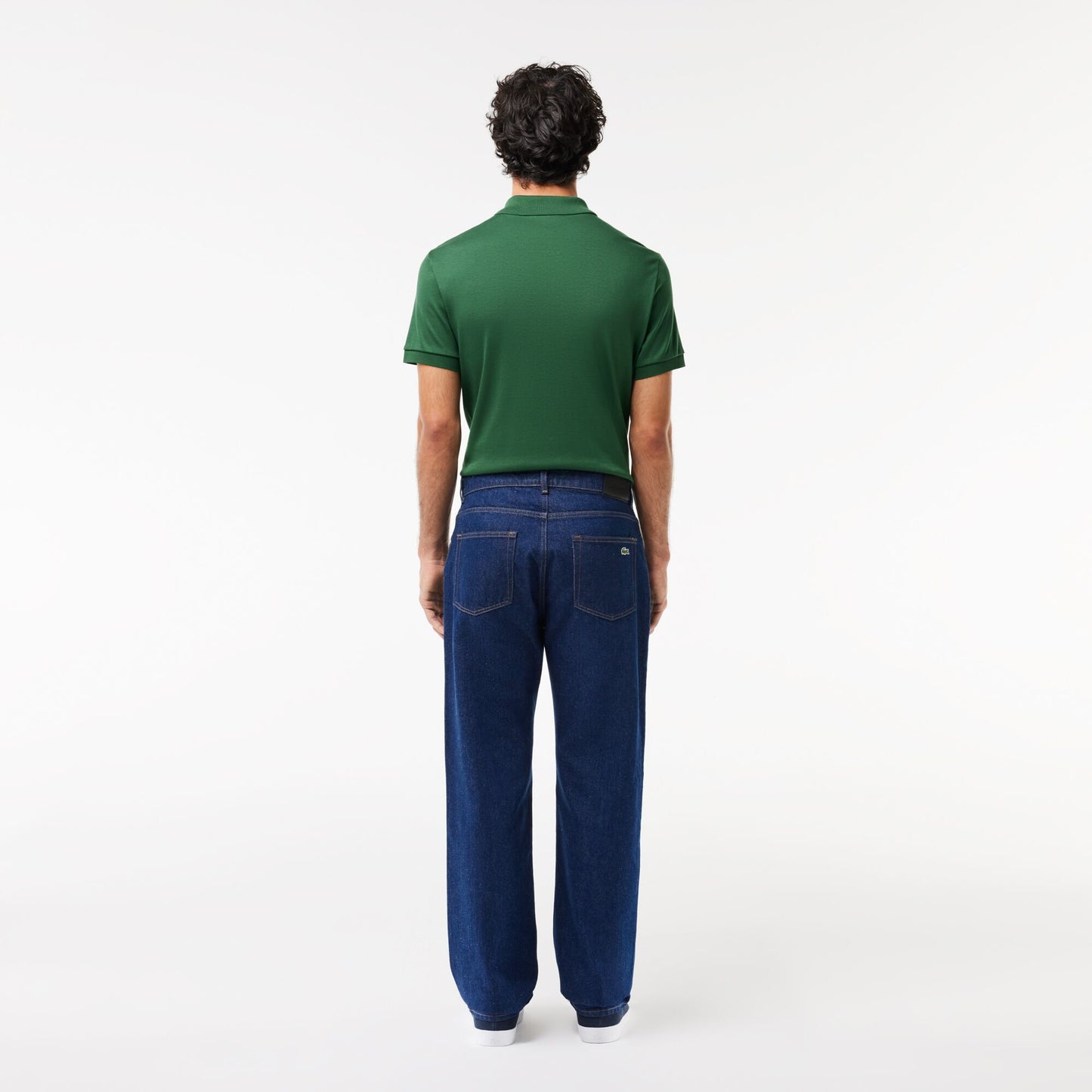 5 Pocket Straight Cut Indigo Jeans-HH2321