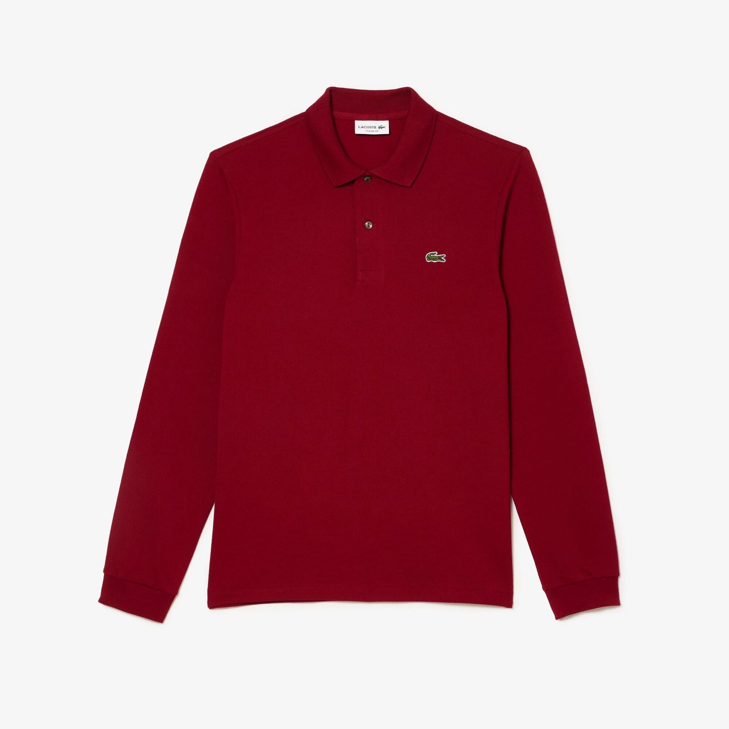 Classic Fit Long Sleeved L.12.12 Polo Shirt - L1312