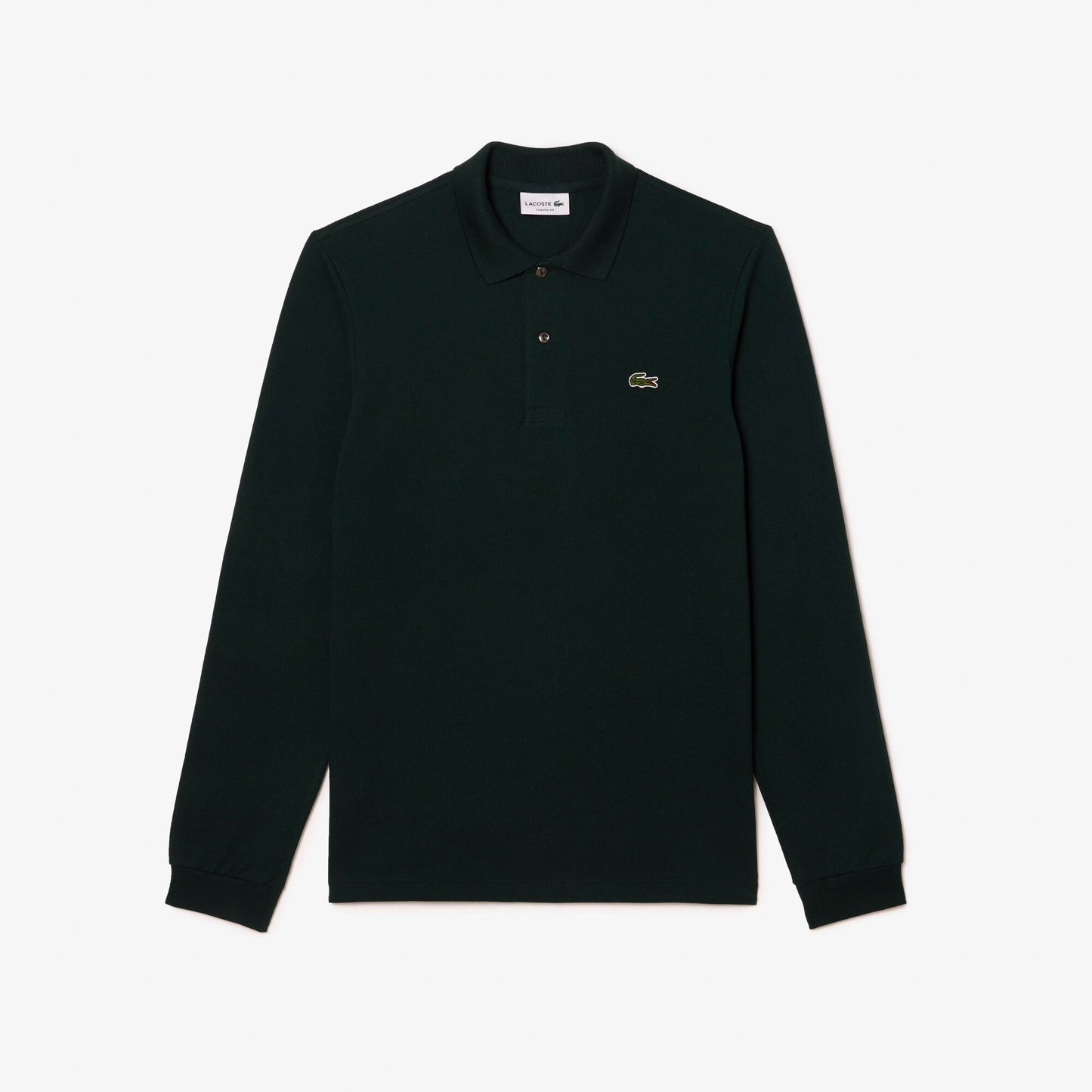 Classic Fit Long Sleeved L.12.12 Polo Shirt