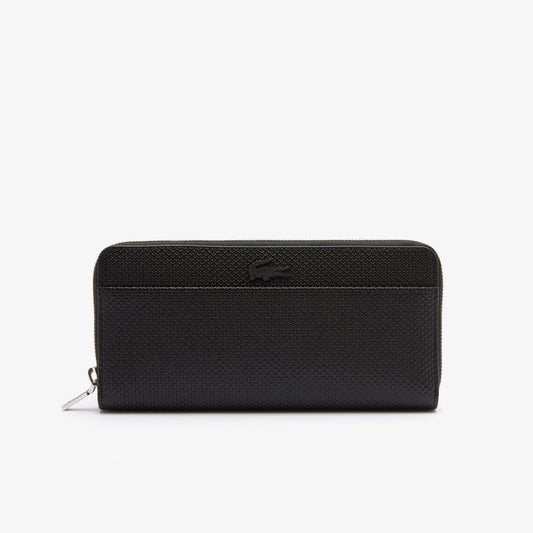 Unisex Chantaco Zipped Pique Leather Large Wallet Nf3885Kl