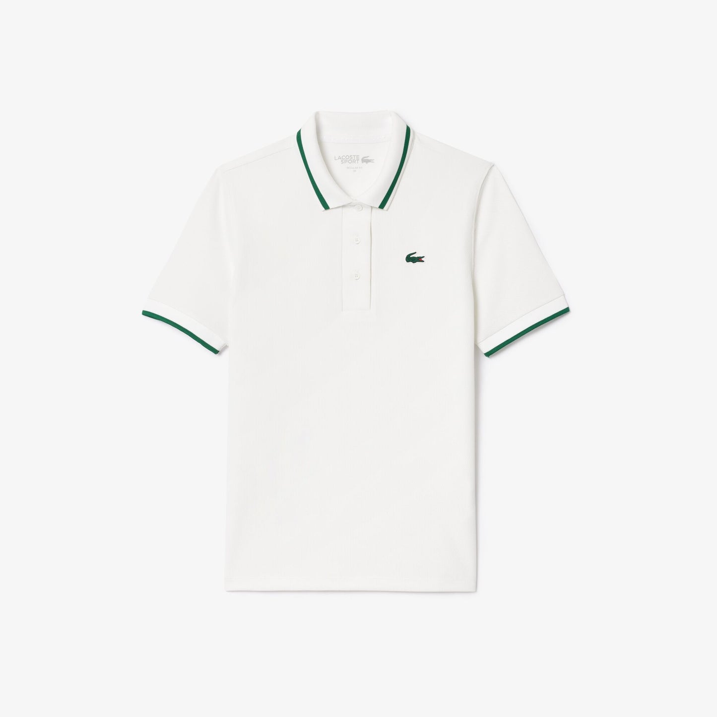 Piqué Sport Polo Shirt with Contrast Striped Collar - PF0965