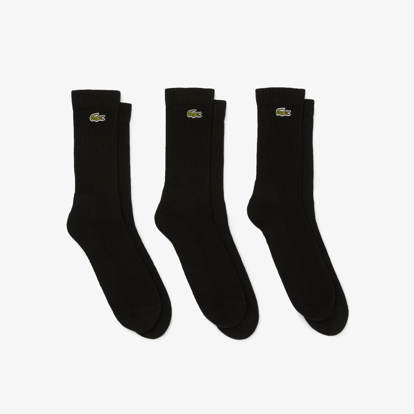 Men'S Lacoste Sport High Cut Socks Three Pack Ra4182