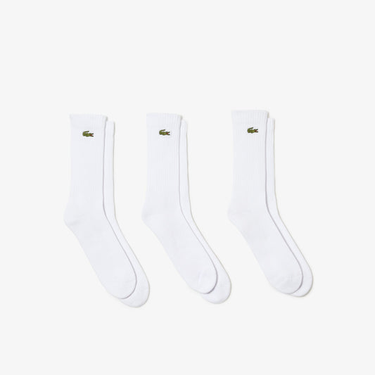 Men'S Lacoste Sport High Cut Socks Three Pack Ra4182