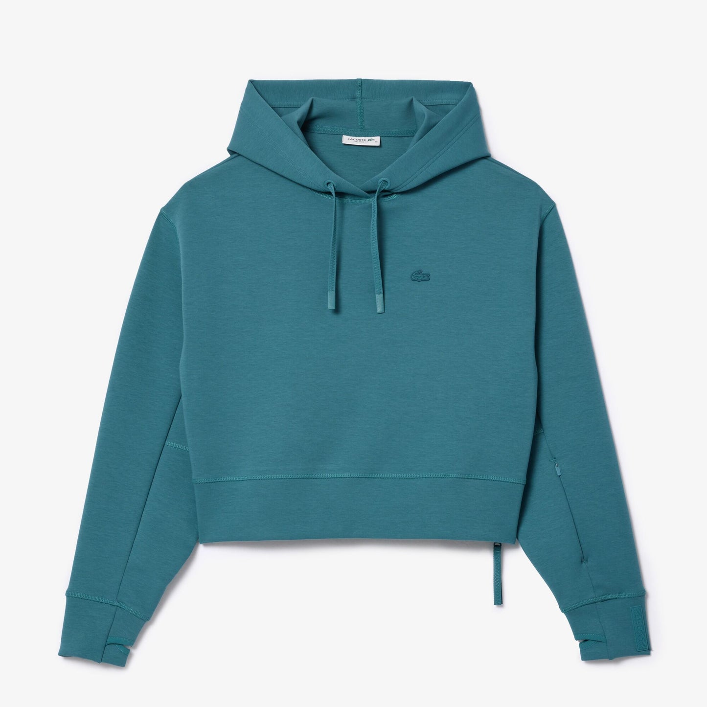 Short Cut Cotton Hoodie