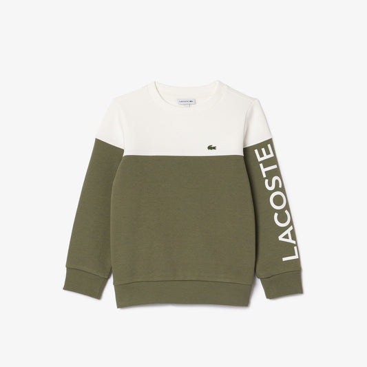 Kids’ Colourblock Sweatshirt in Organic Cotton Fleece - SJ5288
