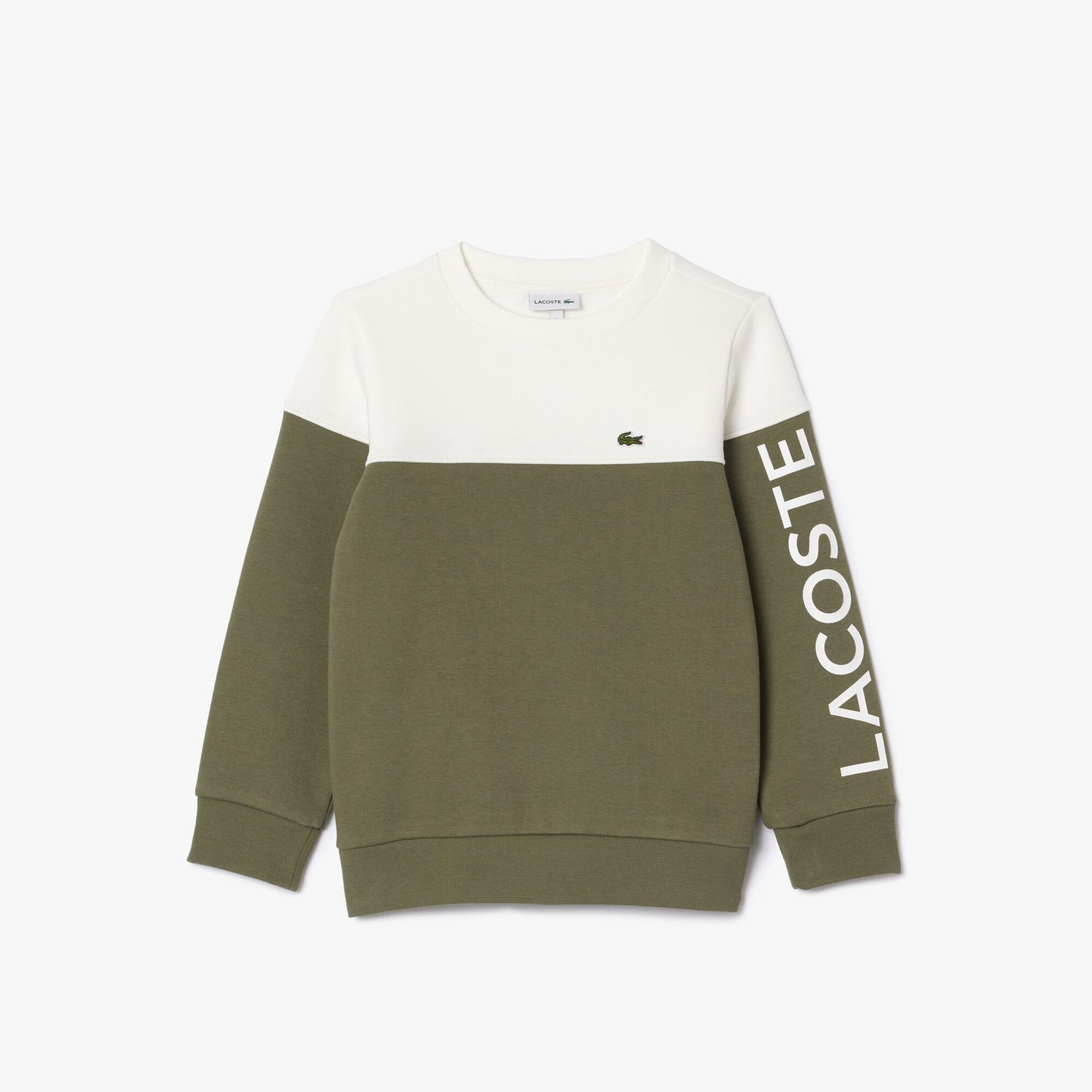 Fleece Crew Neck Colourblock Sweatshirt